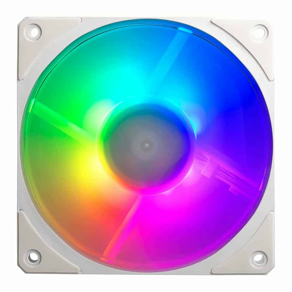 Cooler Master Mobius 120P ARGB 120mm White Edition Fan